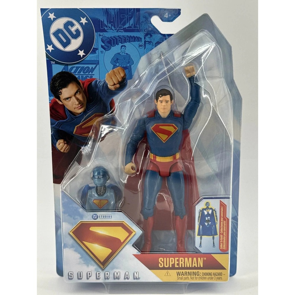 DC Comics Superman Movie Figure 6" Engineer BAF Spin Master